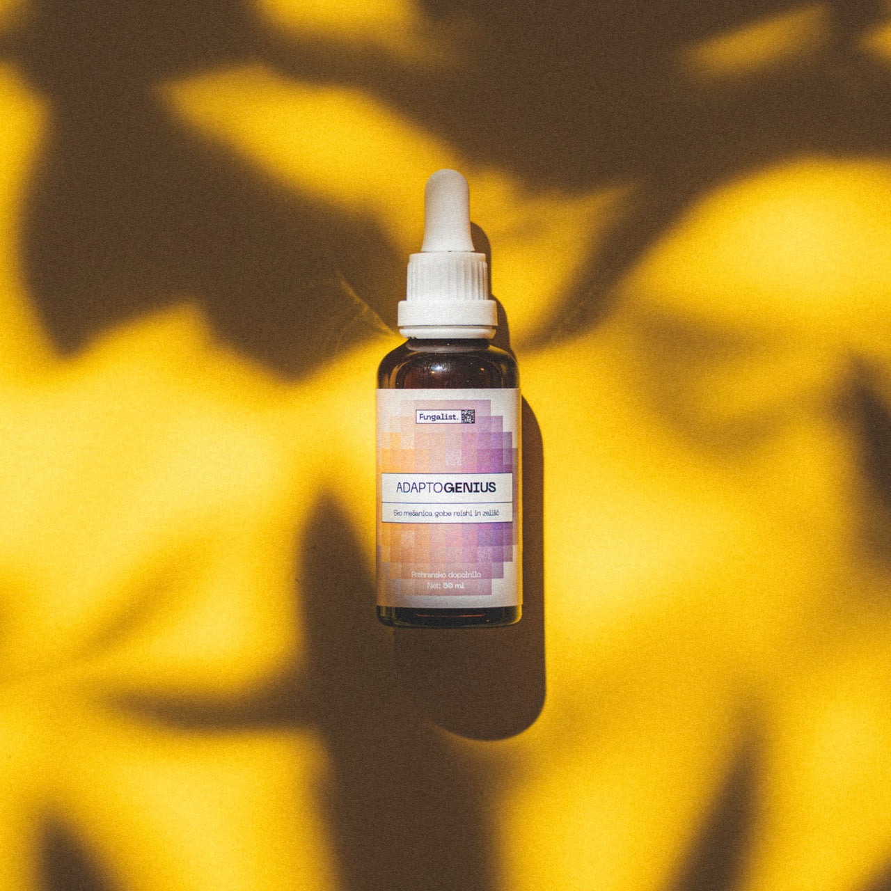 Reishi tinktura z rožnim korenom in ashwagandho | Adaptogenius EKO