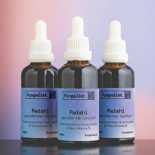 Reishi brez alkohola 3x50ml - prehransko dopolnilo